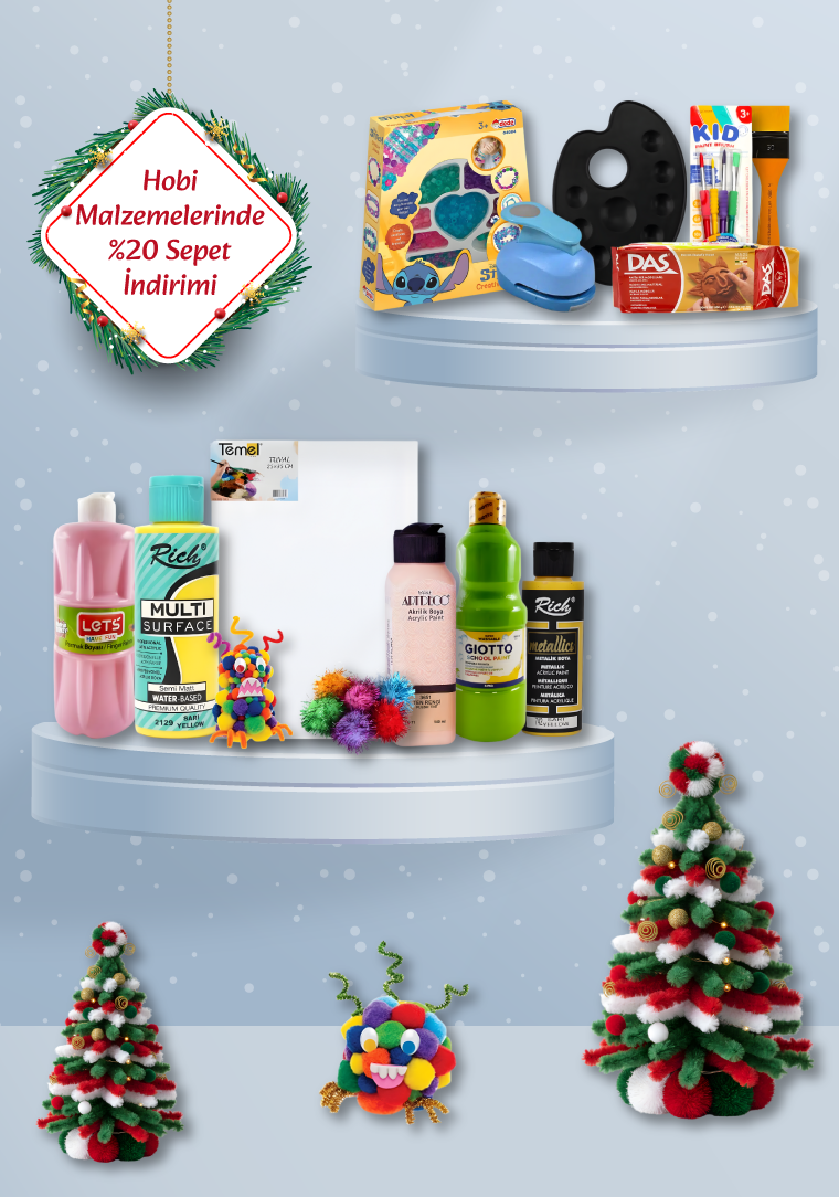 Hobi Malzemeleri İndirimi