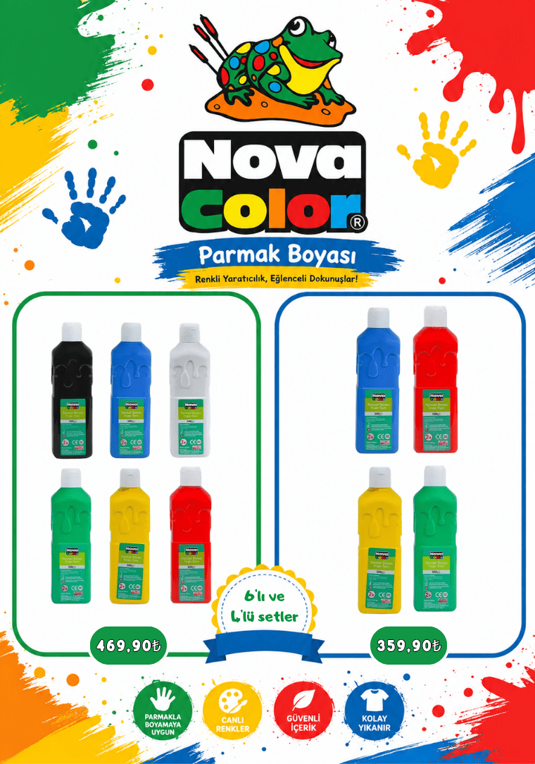 Nova Color Parmak Boyaları