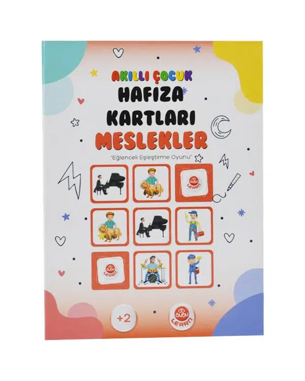 Akıllı Çocuk Hafıza Kartları Meslekler Bubu