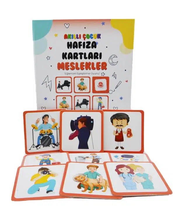 Akıllı Çocuk Hafıza Kartları Meslekler Bubu Akıllı Çocuk Hafıza Kartları Meslekler Bubu