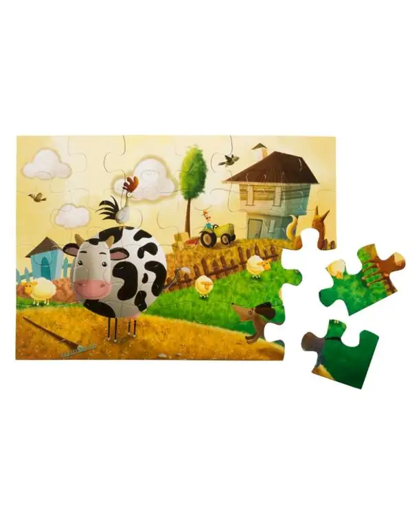 Ormanda ve Çiftlikte 2li Puzzle Set Ormanda ve Çiftlikte 2li Puzzle Set