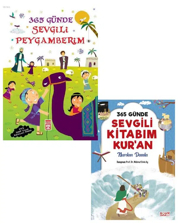 365 Günde Sevgili Peygamberim ve 365 Günde Sevgili Kitabım Kuran Set Timaş Çocuk