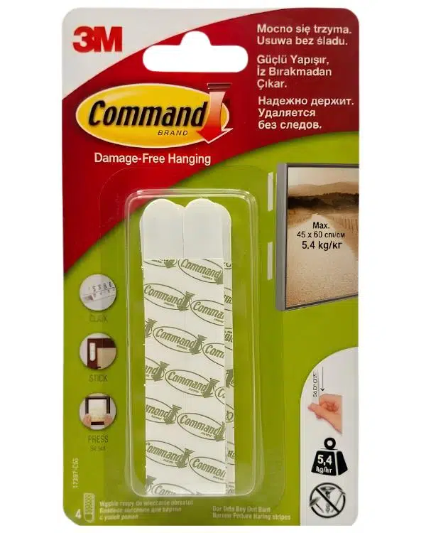 Command Brand Orta Boy Cırt Cırt Bant (Dar Tip) 17207
