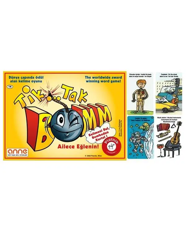 Tik Tak Bomm Kelimeni Bul Bombadan Kurtul Tik Tak Bomm Kelimeni Bul Bombadan Kurtul