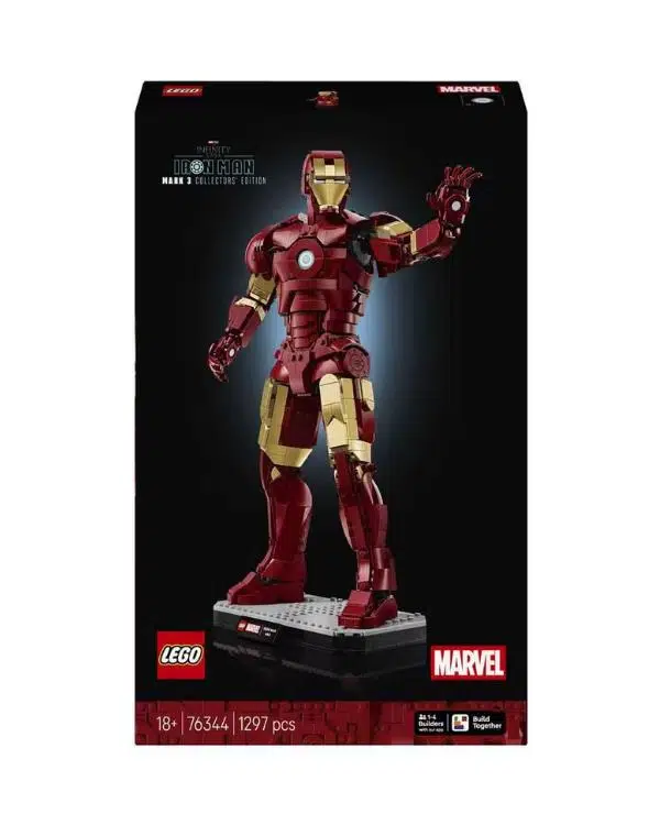 Lego Marvel Iron Man Mark 3 Koleksiyoncu Versiyonu 1297 Parça 76344 Lego Marvel Iron Man Mark 3 Koleksiyoncu Versiyonu 1297 Parça 76344