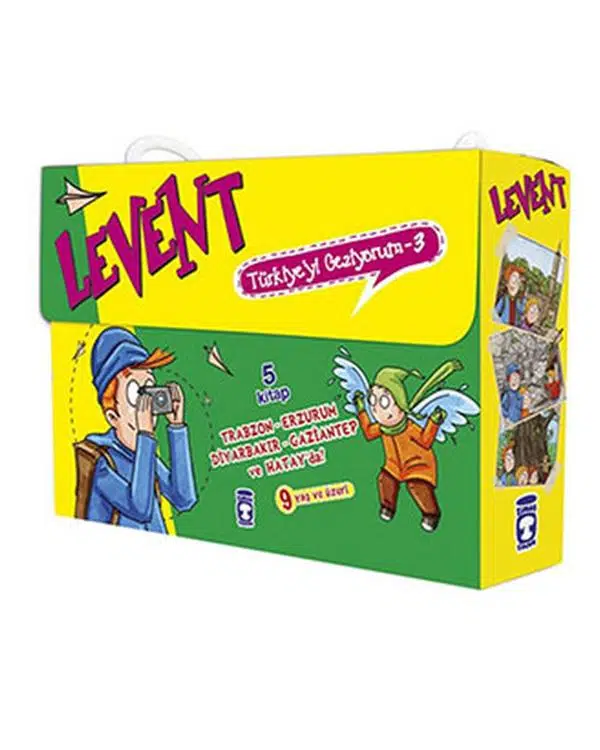 Levent Türkiyeyi Geziyorum 3 (5 Kitap)