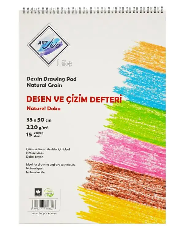 Art Liva Desen ve Çizim Defteri 35x50cm 220g