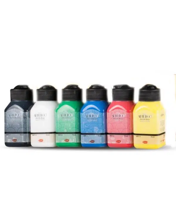 Artdeco Akrilik Boya Seti 6x75ml Canlı Renkler Artdeco Akrilik Boya Seti 6x75ml Canlı Renkler