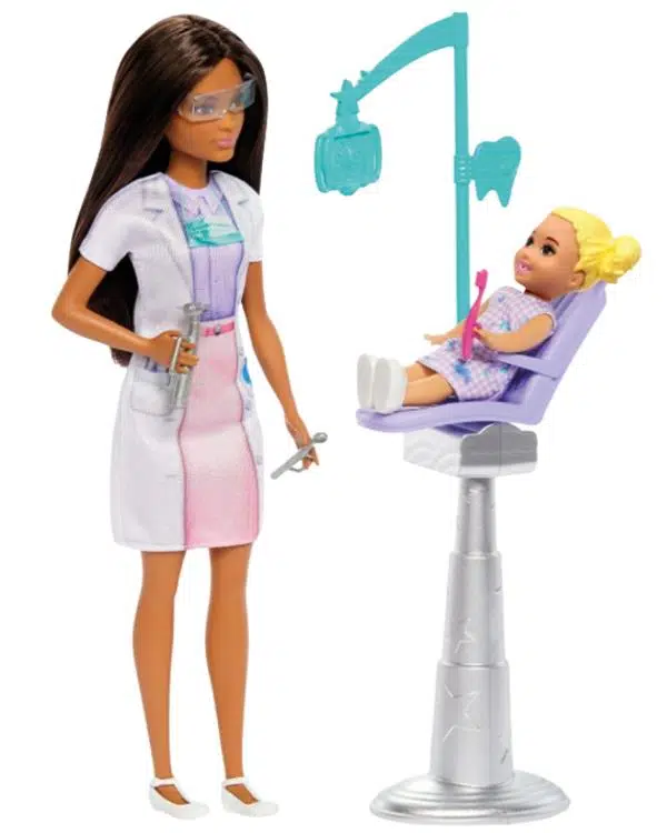 Barbie Kariyer Bebeği Diş Hekimi JCR75 Barbie Kariyer Bebeği Diş Hekimi JCR75
