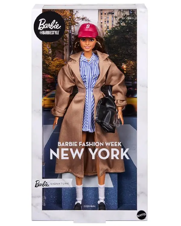 Barbie Signature BarbieStyle New York Moda Haftası Teresa Bebek JJX32