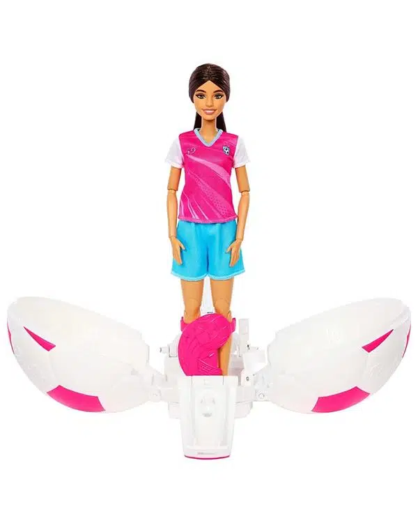 Barbie Team Yuvarla Ve Ortaya Çıkar Fulbolcu Esmer Bebek JMK20 Barbie Team Yuvarla Ve Ortaya Çıkar Fulbolcu Esmer Bebek JMK20