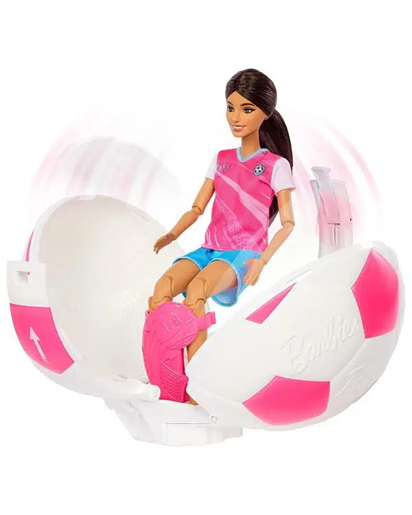 Barbie Team Yuvarla Ve Ortaya Çıkar Fulbolcu Esmer Bebek JMK20 Barbie Team Yuvarla Ve Ortaya Çıkar Fulbolcu Esmer Bebek JMK20