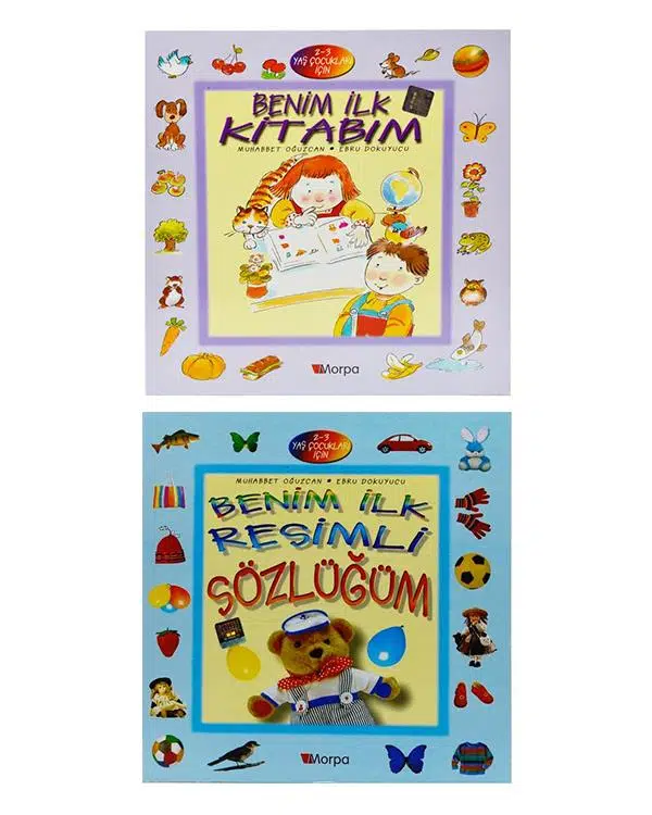 Benim İlk Kitaplarım Serisi 2 Kitap Morpa Yayınları
