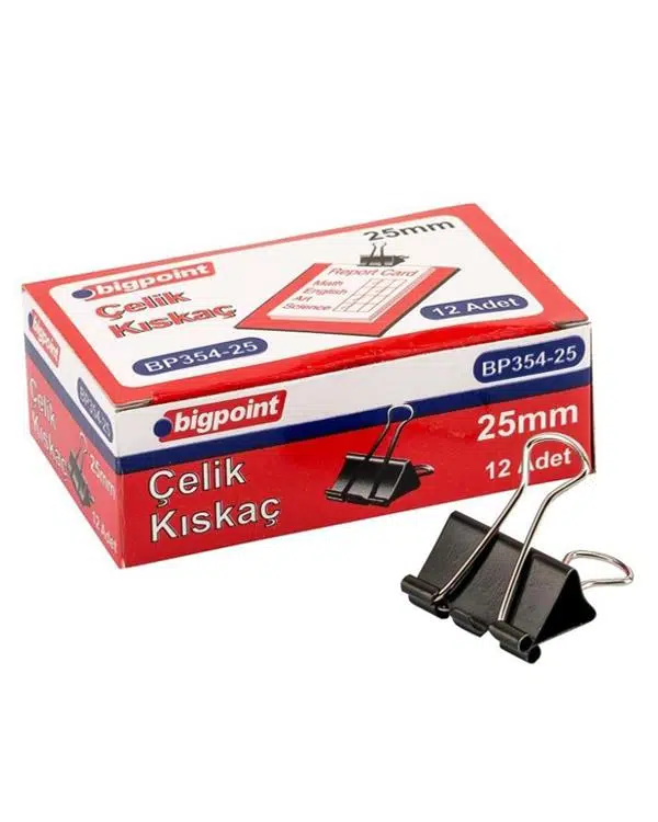 Bigpoint Çelik Kıskaç 25mm 12’li BP354-25