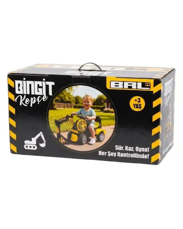Birlik Oyuncak İnşaat Aracı Bin Git Kepçe