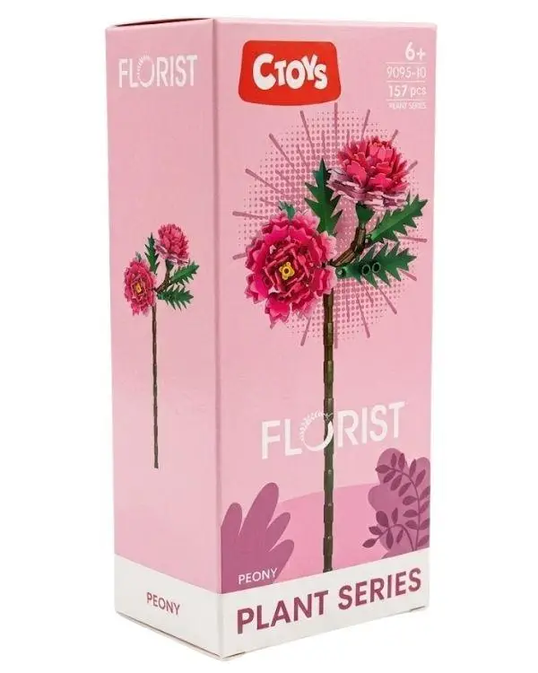 Ctoys Çiçek Yapım Blok Seti Florist 9095-10 Şakayık