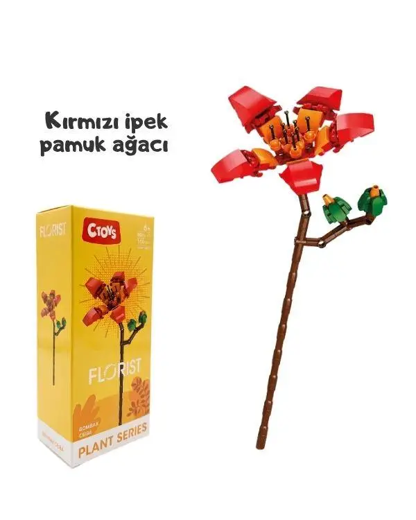 Ctoys Çiçek Yapım Blok Seti Florist 9095-11 Pamuk Ağacı Ctoys Çiçek Yapım Blok Seti Florist 9095-11 Pamuk Ağacı