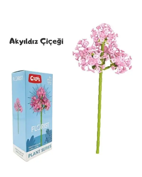 Ctoys Çiçek Yapım Blok Seti Florist 9095-12 Akyıldız Ctoys Çiçek Yapım Blok Seti Florist 9095-12 Akyıldız