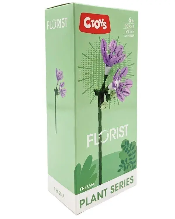 Ctoys Çiçek Yapım Blok Seti Florist 9095-3 Frezya