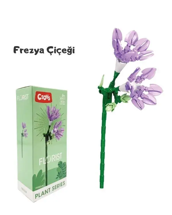 Ctoys Çiçek Yapım Blok Seti Florist 9095-3 Frezya Ctoys Çiçek Yapım Blok Seti Florist 9095-3 Frezya