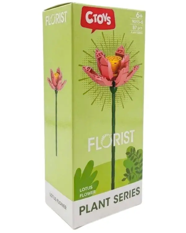 Ctoys Çiçek Yapım Blok Seti Florist 9095-8 Lotus