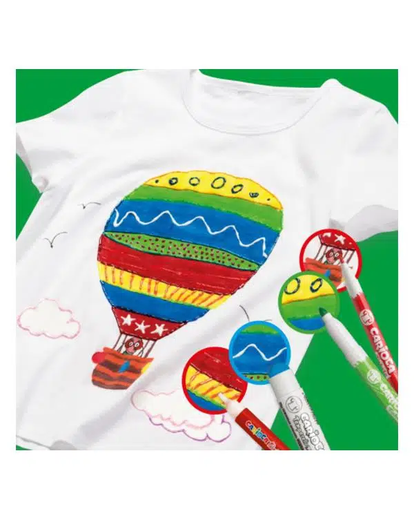 Carioca Fabric Liner Kumaş Boya Kalemi 10 Renk Carioca Fabric Liner Kumaş Boya Kalemi 10 Renk
