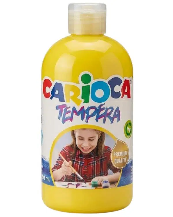 Carioca Tempera Süper Yıkanabilir Sarı Suluboya 500 ML