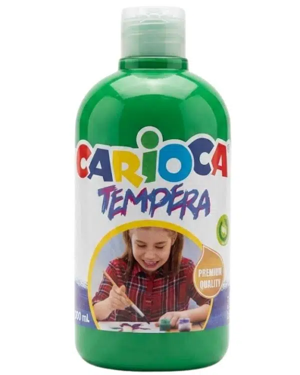 Carioca Tempera Süper Yıkanabilir Yeşil Suluboya 500 ML