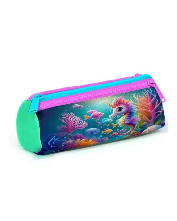 Coral High Denizaltı Desenli Üç Bölmeli Kalem Çantası 22088 Coral High Denizaltı Desenli Üç Bölmeli Kalem Çantası 22088