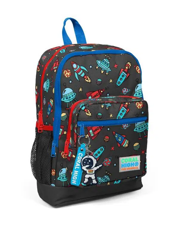 Coral High Kids Gri Uzay Desenli 2li Okul Çanta Seti Coral High Kids Gri Uzay Desenli 2li Okul Çanta Seti