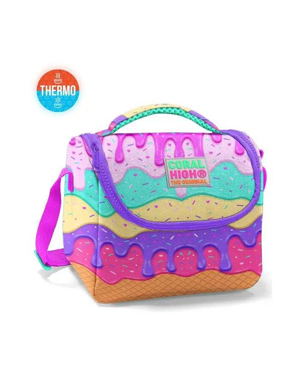 Coral High Kids Pembe Rengarenk Dondurma Desenli 3lü Okul Çanta Seti Coral High Kids Pembe Rengarenk Dondurma Desenli 3lü Okul Çanta Seti