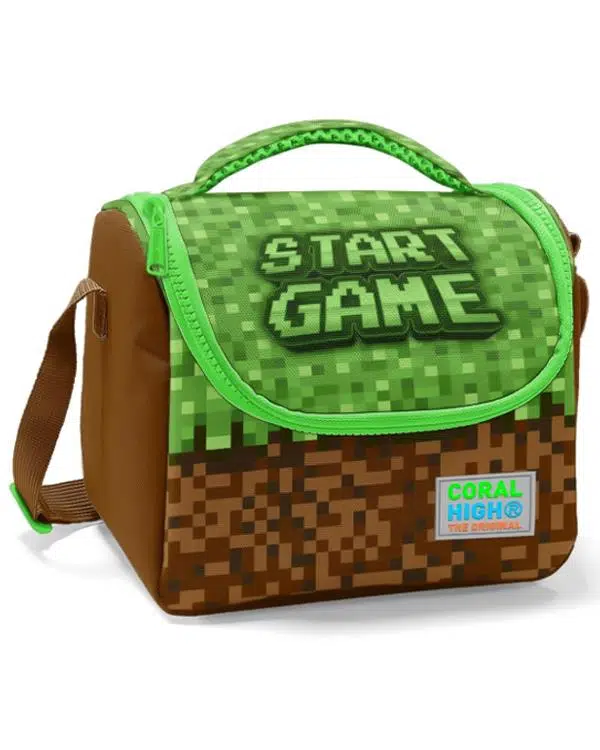 Coral High Kids Yeşil Craft High Craft Desenli Thermo Beslenme Çantası 11792