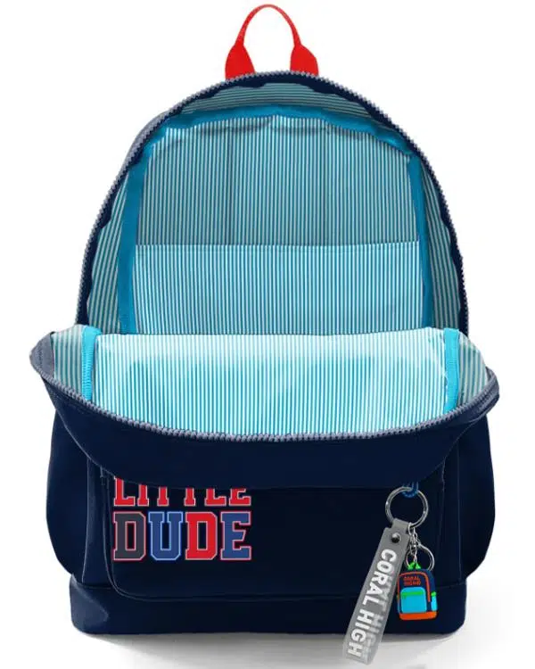 Coral High Lacivert Little Dude Desenli Okul Sırt Çantası 33219 Coral High Lacivert Little Dude Desenli Okul Sırt Çantası 33219