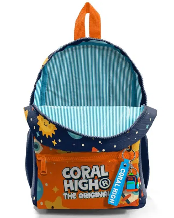 Coral High Minik Yuva Sırt Çantası Lacivert Uzay Desenli İki Bölmeli 33260 Coral High Minik Yuva Sırt Çantası Lacivert Uzay Desenli İki Bölmeli 33260