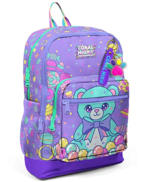 Coral High Şeker Ayıcık Desenli Okul Sırt Çantası 33205