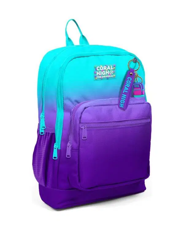 Coral High Mavi Mor Renk Geçişli Okul Çantası 23763