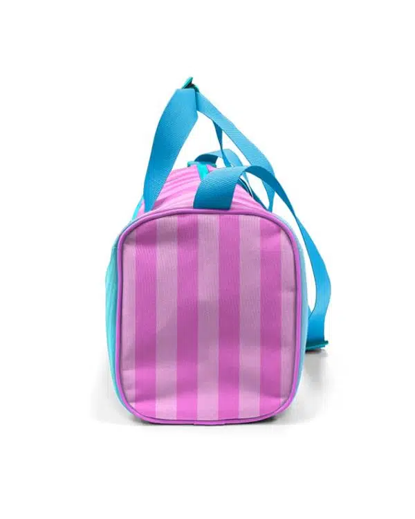 Coral High Turkuaz Pembe Çizgili Spor Çantası 27521 Coral High Turkuaz Pembe Çizgili Spor Çantası 27521