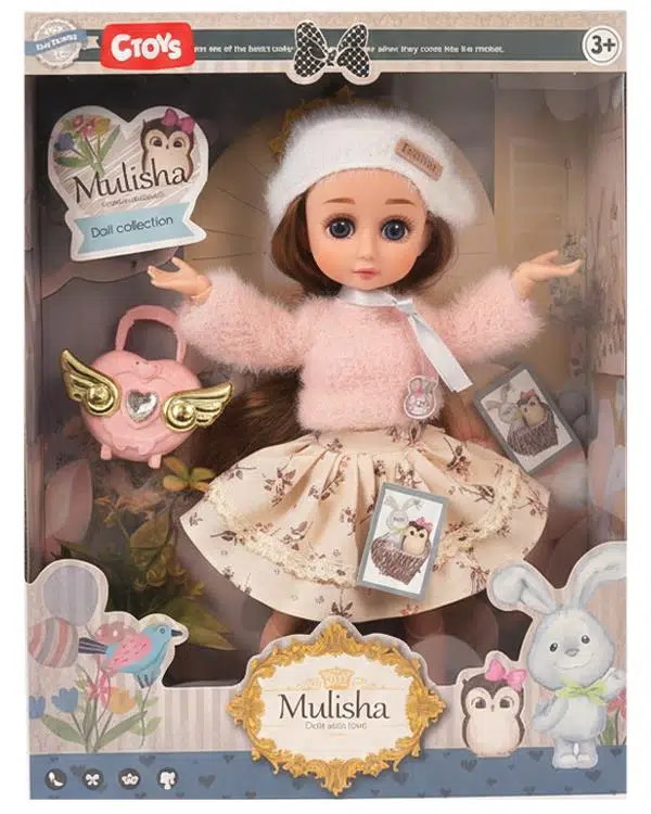 Ctoy Mulisha Dolls with Love Oyuncak Bebek Aksesuarlı 30 cm QJ171B
