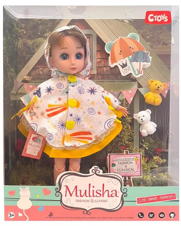 Ctoy Mulisha Fashion & Classic Oyuncak Bebek Aksesuarlı 30 cm QJ136B