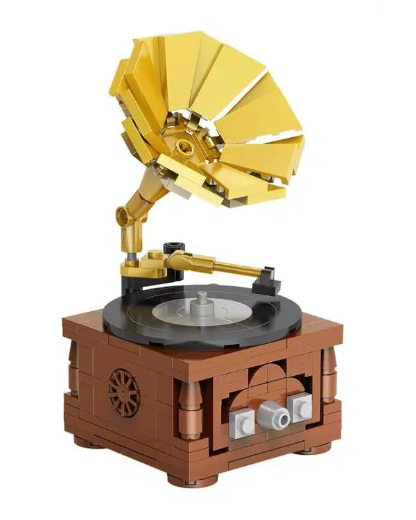 Ctoys Mini Block Vintage Set Phonograph SKB8230 Ctoys Mini Block Vintage Set Phonograph SKB8230