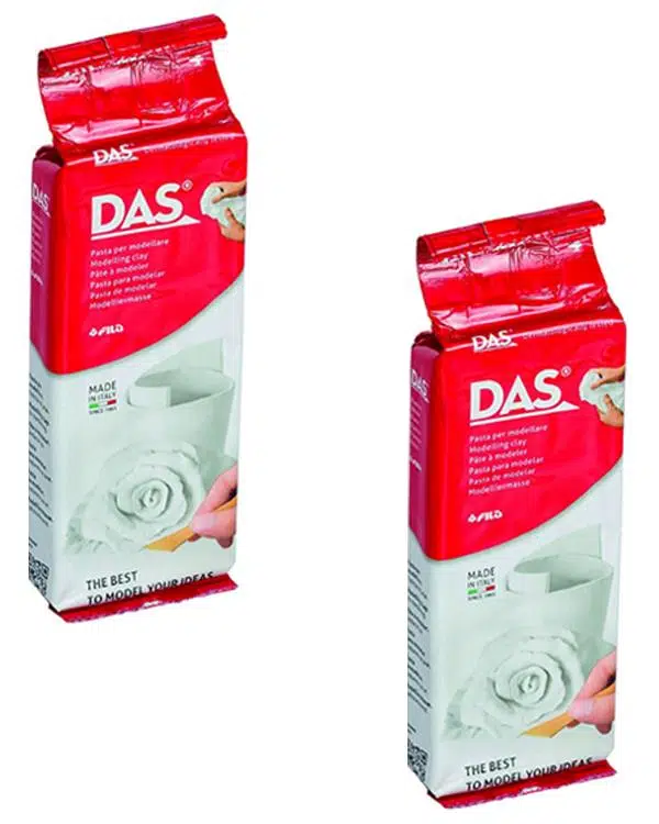 Das Seramik Hamuru Beyaz 250 gr 2 Adet
