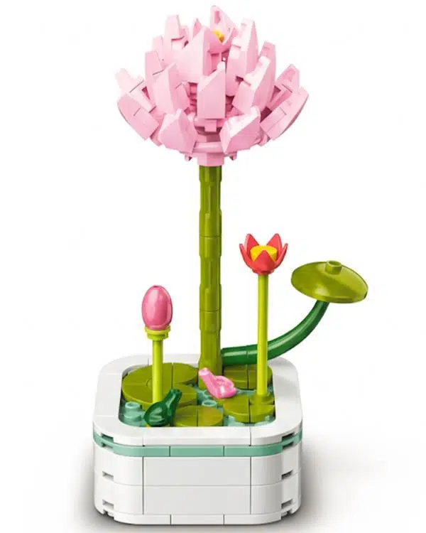 Dostoys Yapı Taşı Serisi Çiçek Yapım Seti Lotus Dostoys Yapı Taşı Serisi Çiçek Yapım Seti Lotus