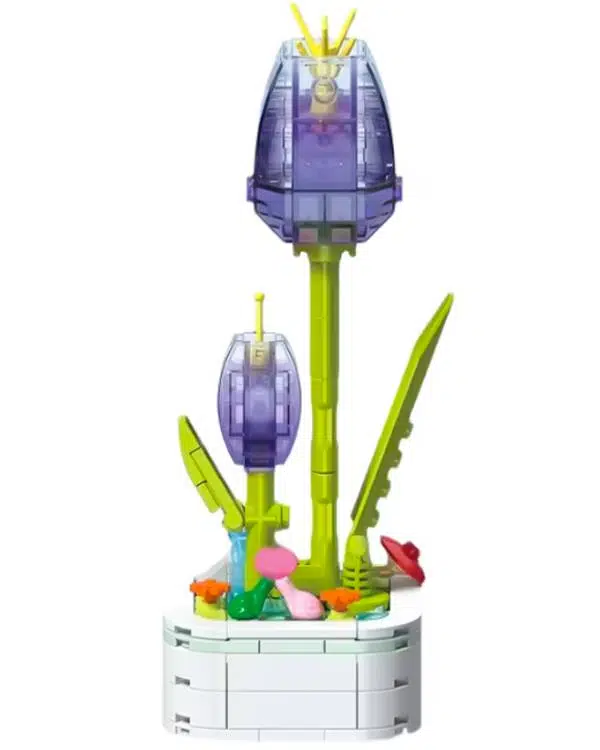 Dostoys Yapı Taşı Serisi Çiçek Yapım Seti Mor Lale Dostoys Yapı Taşı Serisi Çiçek Yapım Seti Mor Lale