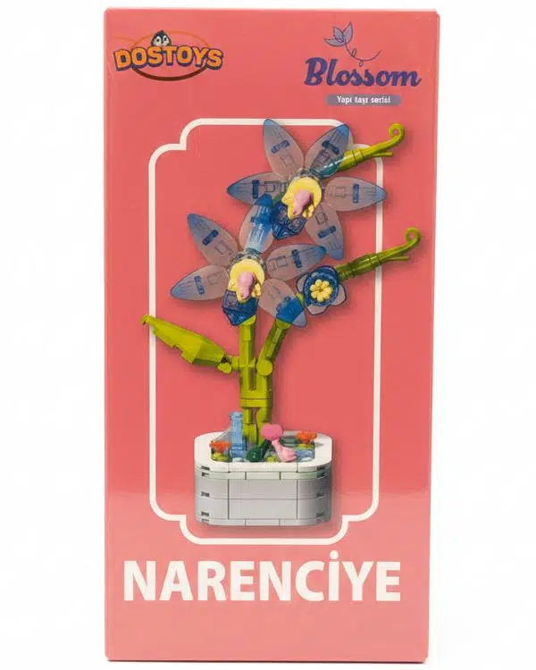 Dostoys Yapı Taşı Serisi Çiçek Yapım Seti Narenciye