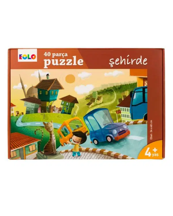 Eolo 40 Parça Puzzle Şehirde Eolo 40 Parça Puzzle Şehirde