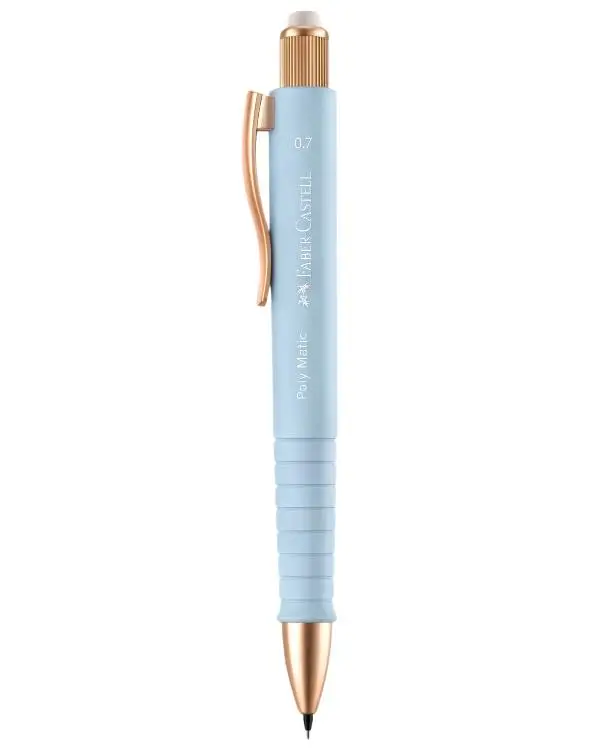 Faber Castell Poly Matic 0.7 mm Açık Mavi Versatil Kalem