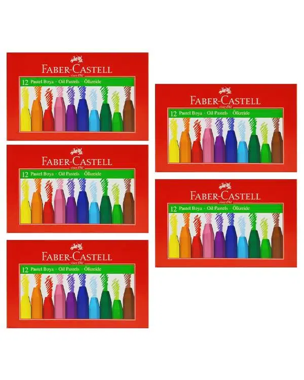 Faber Castell Sulu Boya 12 Renk 5 Adet