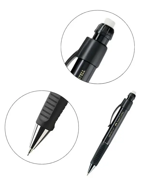Faber Castell Grip Plus 0.7 mm Siyah Mekanik Kurşun Kalem Faber Castell Grip Plus 0.7 mm Siyah Mekanik Kurşun Kalem