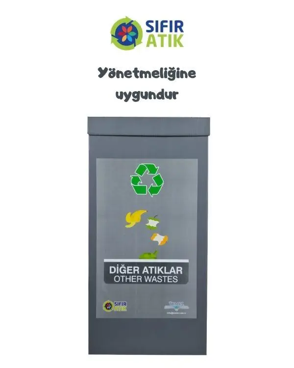 Geri Dönüşüm Kutusu - Atık Kutusu (DİĞER ATIKLAR)