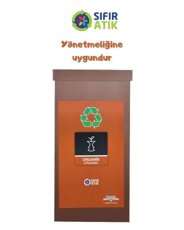 Geri Dönüşüm Kutusu - Sıfır Atık Kutusu Organik Atık